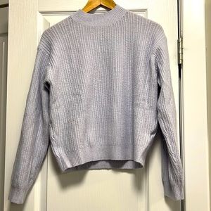 Uniqlo Light Purple Knot Sweater